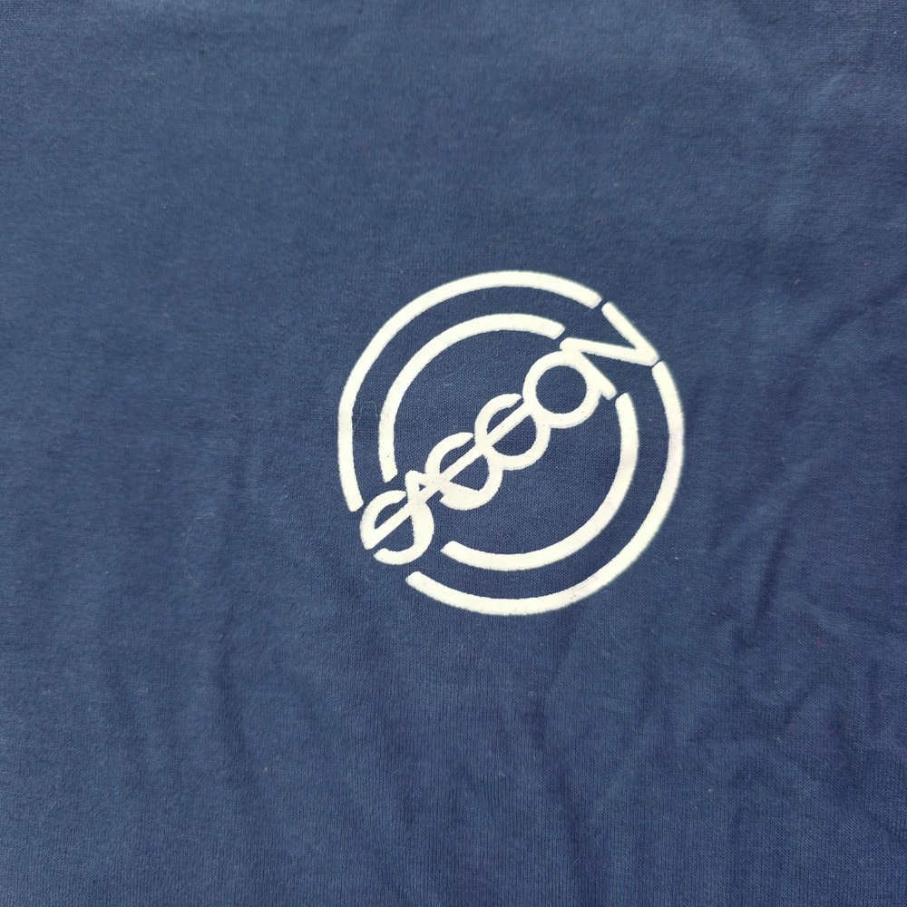 Vintage 1989 Sasson Kids Navy Blue Stripe T-Shirt and Shorts Set Size 7 NWT - Picture 4 of 11